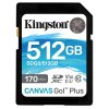 Paměťová karta Kingston Canvas Go! Plus SDXC 512GB UHS-I U3 (170R/90W)