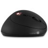 Myš Connect IT vertikální, ergonomická pro ženy / optická / 6 tlačítek / 1600dpi - černá