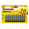 Baterie alkalická Panasonic ALKALINE POWER AA, LR06, blistr 10ks