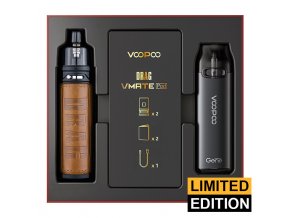 VOOPOO Drag S + VMATE Pod - Limitovaná edice (Retro & Space Gray)