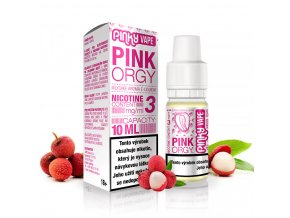 Pinky Vape - E-liquid - 10ml - 6mg - Pink Orgy (Liči)