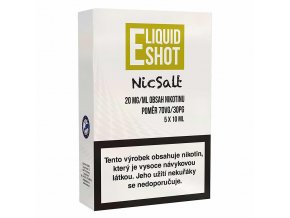 E-Liquid Shot - Booster NicSalt - 70VG / 30PG - 20mg - 5x10ml