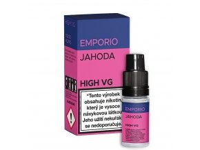 Liquid Emporio HIGH VG - Jahoda - 10ml - 1,5mg