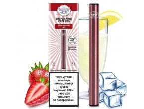 Dinner Lady Vape Pen - Jednorázová cigareta (Strawberry Ice) 20mg 