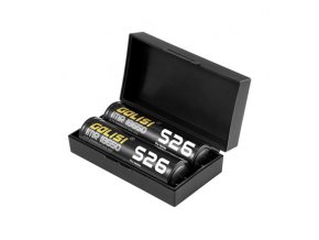 Baterie Golisi S26 IMR 18650 / 35A (2600mAh) (2ks + pouzdro)