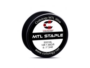 Odporový drát Coilology MTL Series - Staple SS316L (3m)