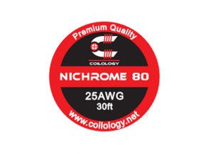 Odporový drát Coilology - Ni80 (0,45mm/25GA) (10m)