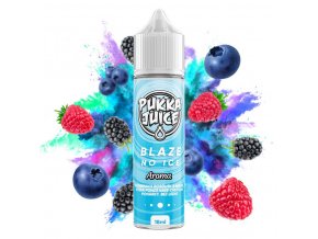 Pukka Juice - Shake & Vape - Blaze No Ice (Bobulovité plody bez ledu) - 18ml, produktový obrázek.