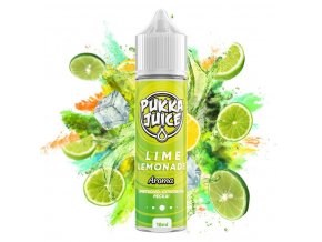 Pukka Juice - Shake & Vape - Lime Lemonade (Limetková limonáda) - 18ml, produktový obrázek.