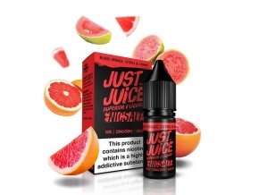 Just Juice Salt - E-liquid - Blood Orange, Citrus & Guava (Červený pomeranč, citron a guava) - 20mg, produktový obrázek.