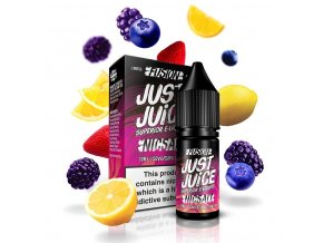 Just Juice Salt - E-liquid - Fusion Berry Burst & Lemonade (Lesní ovoce s citronem) - 20mg, produktový obrázek.