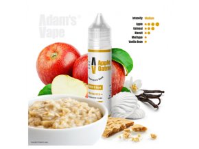 Příchuť Adams vape S&V: Apple Oatmeal (Ovesná kaše s jablky) 12ml
