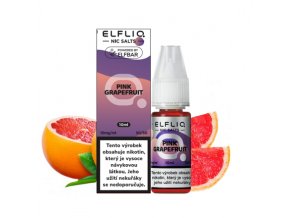 E-liquid Elfliq Salt 10ml / 20mg: Pink Grapefruit (Svěží grapefruit)