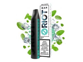 Elektronická cigareta: Riot Bar Disposable Pod 20mg (Triple Mint)