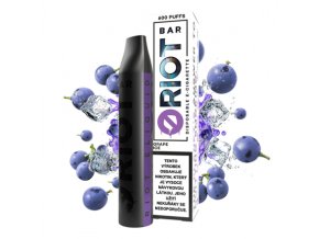 Elektronická cigareta: Riot Bar Disposable Pod 20mg (Grape Ice)