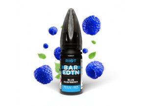 E-liquid Riot BAR EDTN Salt 10ml / 10mg: Blue Raspberry (Modrá malina)