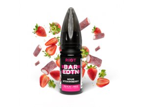 E-liquid Riot BAR EDTN Salt 10ml / 10mg: Sour Strawberry (Kyselá jahoda)