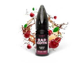 E-liquid Riot BAR EDTN Salt 10ml / 5mg: Cherry Cola (Třešňová cola)