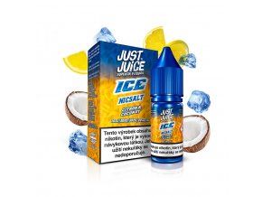 Just Juice Salt - E-liquid - ICE Citron & Coconut (Ledový citrón s kokosem) - 11mg, produktový obrázek.