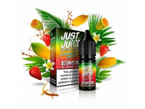 Just Juice Salt - E-liquid - Strawberry & Curuba (Jahoda & curuba) - 11mg, produktový obrázek.