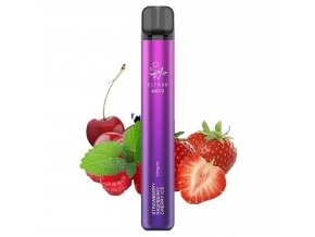 Elf Bar 600 V2 - 20mg - Strawberry Raspberry Cherry ICE (Jahoda, malina, třešeň), produktový obrázek.