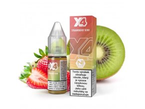 X4 Bar Juice Salt - E-liquid - Strawberry Kiwi (Jahoda a kiwi) - 10mg, produktový obrázek.