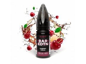 Riot BAR EDTN - Salt e-liquid - Cherry Cola - 10ml - 10mg, produktový obrázek.