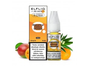 Elf Bar Elfliq - Salt e-liquid - Pineapple Mango Orange - 10ml - 20mg, produktový obrázek.