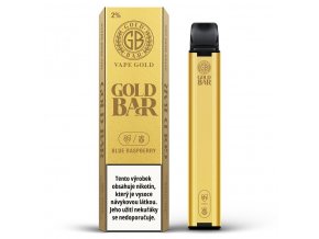 Gold Bar - Blue Raspberry - 20mg, produktový obrázek.