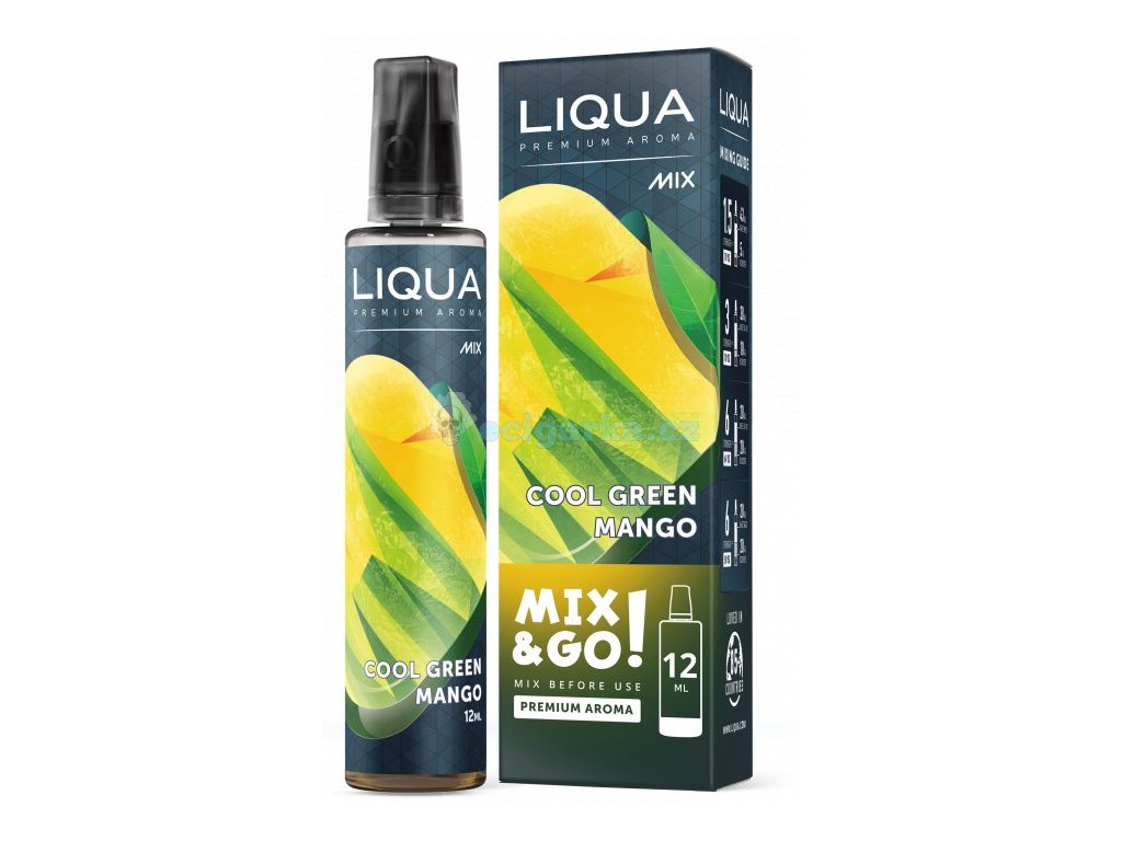 prichut liqua mixgo 12ml cool green mango