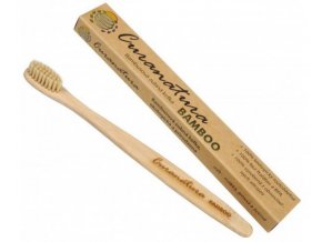 Přírodní BAMBUSOVÝ zubní kartáček Curanatura Bamboo