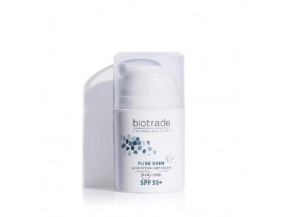 Denní rozjasňující krém s SPF 50+ Pure skin Biotrade 50ml