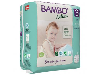 Bambo Nature 3 M pro 4-8kg (28ks)