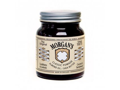 Morgan's Classic Pomade -  pomáda s bambuckým máslem a mandlovým olejem, 100g