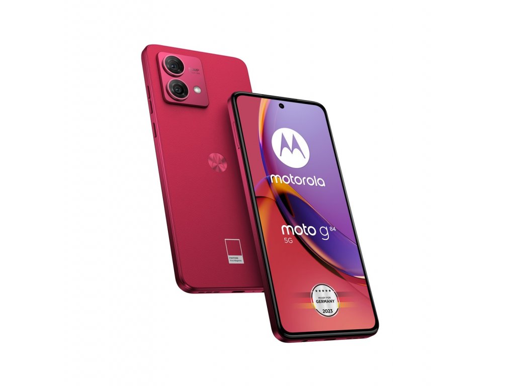 Motorola Moto G84 PAYM0009PL chytrý telefon 16,6 cm (6.55") Dual SIM Android 13 5G USB typu C 12 GB 256 GB 5000 mAh Purpurová