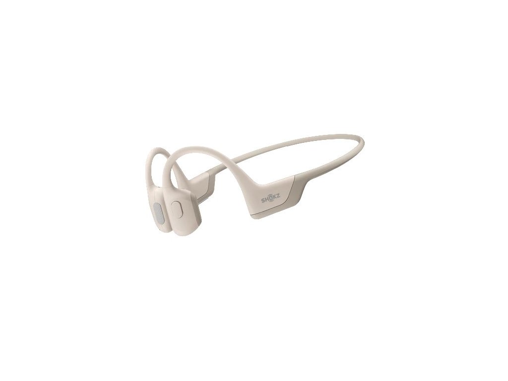 SHOKZ OpenRun Pro Sluchátka s mikrofonem Bezdrátový Šňůra kolem krku Hovory/hudba Bluetooth Béžová