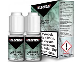 e liquid electra 2pack virginia tobacco 2x10ml