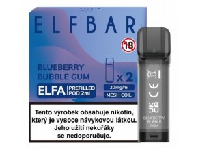 elf bar elfa cartridge 2ks blueberry bubble gum 20mg