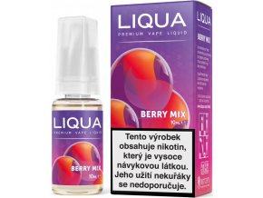 liqua e liquid elements berry mix 10ml lesni plody smes