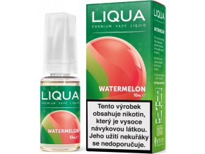 liqua e liquid elements watermelon 10ml vodni meloun