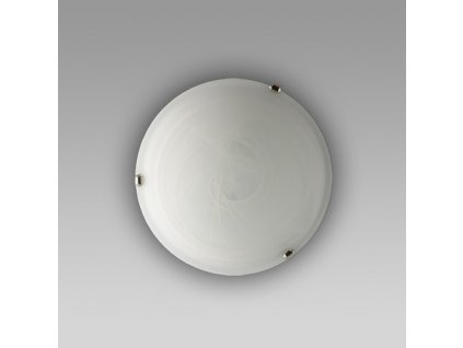 ALABASTER celokruh nástenné svietidlo 400mm biela/chróm 2xE27 1415K Prezent