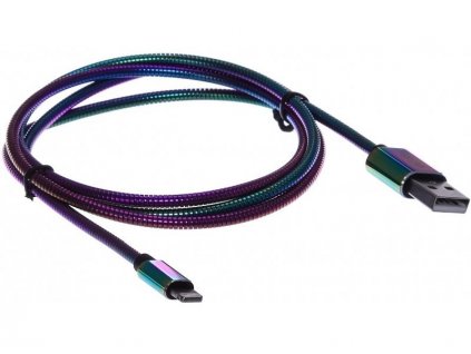 Yenkee YCU 651 USB-A Lightning 1m Kabel  nerez ocel