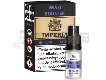 Velvet  Booster CZ IMPERIA 5x10ml PG20-VG80 10mg