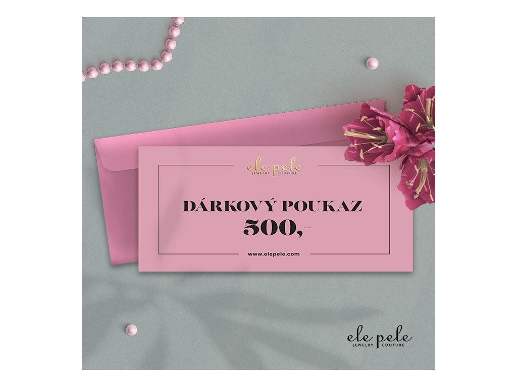 EP darkovy poukaz new 500 PINK