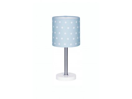 Nádherná dětská stolní lampička s puntíky