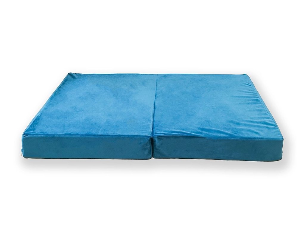 Összerakható matrac kék