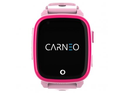 Chytré hodinky Carneo GuardKid+ 4G / SOS / GPS / WiFi / růžová / ROZBALENO