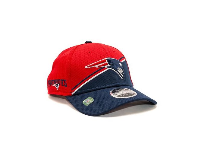 Kšiltovka New Era 9FORTY Stretch-Snap NFL Sideline 23 New England Patriots Team Colors