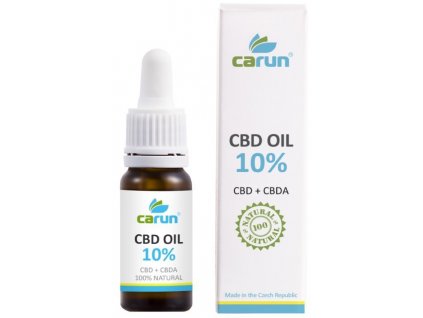 Carun Konopný olej 10% CBD + CBDA