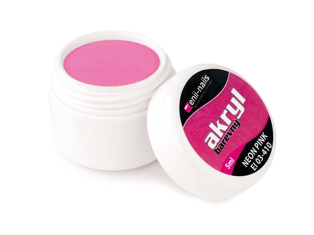 Barevný akryl - Neon Pink 5 ml